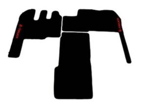 TEXTILNÉ KOBERCE RENAULT MAGNUM SALON od 2002, CLA