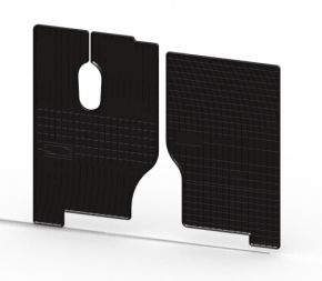 Gumené rohože pre MERCEDES ACTROS 2 ks 1996-2003