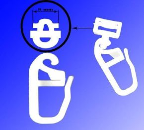 HÁČIKY NA ZÁVESY ( 8mm)