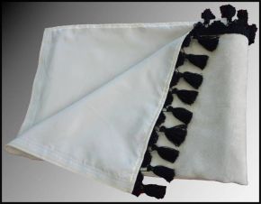 SADA ZÁVESOV DAF 95/105 XF, S ČIERNYMI STRAPCAMI