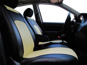 Autopoťahy na mieru Koža NISSAN MICRA