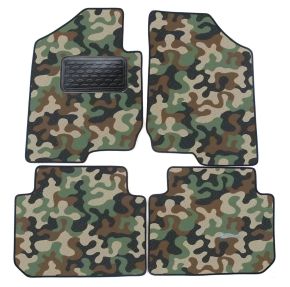 Maskačové textilné koberce pre Kia Carens 2007-up 4ks