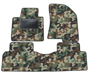 Maskačové textilné koberce pre Kia Carens 2015-up 3ks