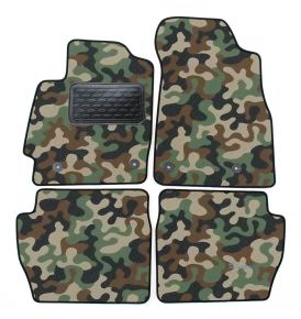 Maskačové textilné koberce pre Mazda 2  2007-2016