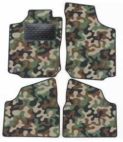 Maskačové textilné koberce pre Opel Corsa C 2000-2008 4ks