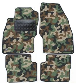 Maskačové textilné koberce pre Opel Corsa D / E 2006-2014 4ks