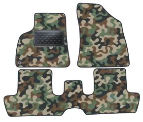Maskačové textilné koberce pre Peugeot 3008  2009-2016  4ks