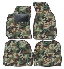 Maskačové textilné koberce pre Skoda Super B 2002-2008 4ks