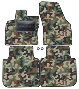 Maskačové textilné koberce pre Skoda Kodiaq 2017-up 4ks