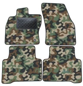 Maskačové textilné koberce pre Volkswagen Touran 2016-up 4ks