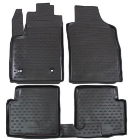 Gumené rohože  FIAT 500 2008-up  4 ks