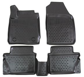 Gumené rohože  FORD Fiesta  2011-2015  2015-up  4 ks