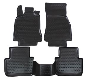 Gumené rohože  JAGUAR XF 2009-up  4 ks
