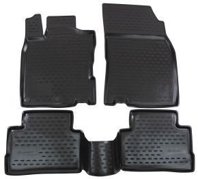 Gumené rohože  NISSAN Qashqai J11  2014-up   4 ks