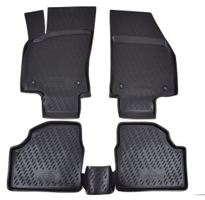 Gumené rohože  OPEL Astra H 2004-2009  hb 4 ks