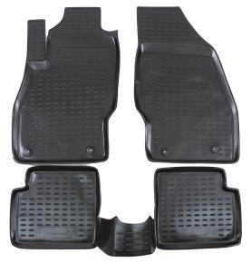 Gumené rohože  OPEL Corsa D/E  2006-up  4 ks