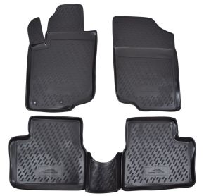 Gumené rohože  PEUGEOT 207 2006-2012  4 ks