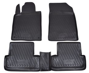Gumené rohože  PEUGEOT 407 2004-2012  4 ks