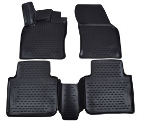 Gumené rohože  SKODA Kodiaq  2016-up  4 ks