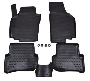 Gumené rohože  SKODA Yeti  2009-up  4 ks