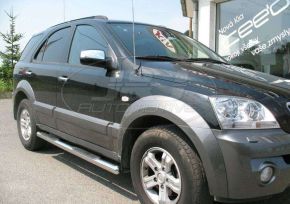 Bočné nerezové rámy pre Kia Sorento 2002-2008 5D.