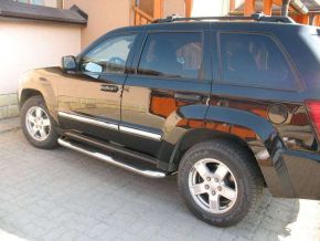 Bočné nerezové rámy pre Jeep Grand Cherokee 2005-2010