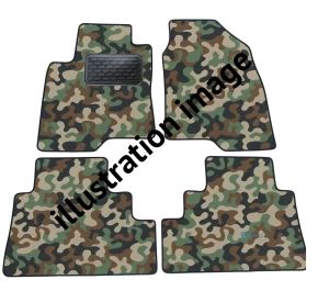 Maskačové textilné koberce pre BMW E46 3 Series 1998-2006 4ks