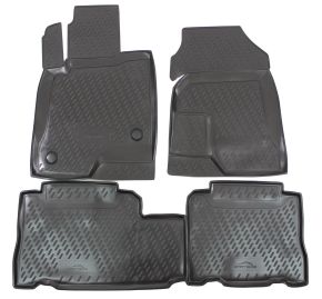 Gumené rohože  CHEVROLET Captiva 06/2007 4 ks