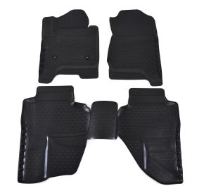 Gumené rohože  CHEVROLET SILVERADO DOUBLE CAB 2014-2018 4 ks
