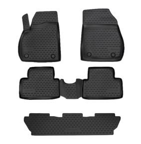 Gumené rohože  OPEL ZAFIRA C 2012-up, 5 SEATS 5 ks