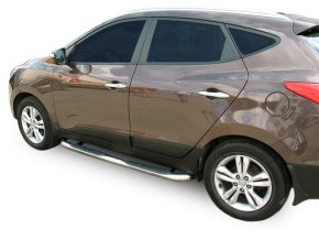 Bočné nerezové rámy pre Kia Sportage 2009-2015