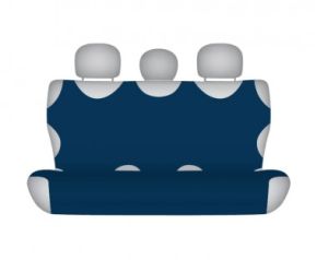 Autotričko COTTON na zadnú nedelenú sedačku tmavo modré Autotričká do osobných automobilov