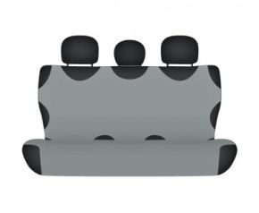 Autotričko COTTON na zadnú nedelenú sedačku popolavé Autotričká do osobných automobilov