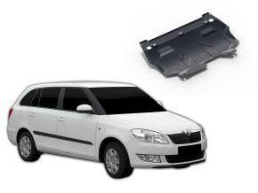 Oceľový kryt motora a prevodovky Skoda Fabia 1,2; 1,4; 1,6 2007-2015