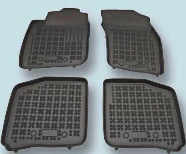 Gumené rohože čierne pre VOLVO S40/V40 -2004 4ks