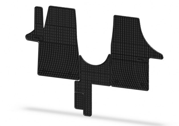 Gumené rohože pre VOLKSWAGEN VW TRANSPORTER T5 3 ks 2003-