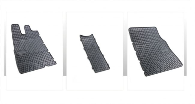 Gumené rohože pre FIAT DUCATO 3 ks 1994-2006