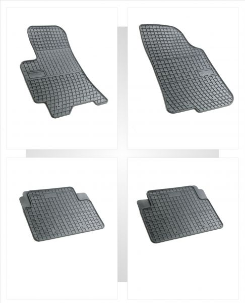 Gumené rohože pre DAEWOO LANOS 4 ks 1997-2002