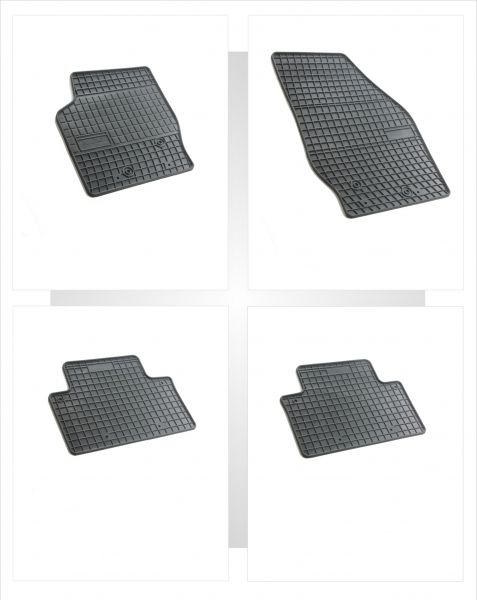 Gumené rohože pre VOLVO XC60, XC70, XC90 4 ks 2003-