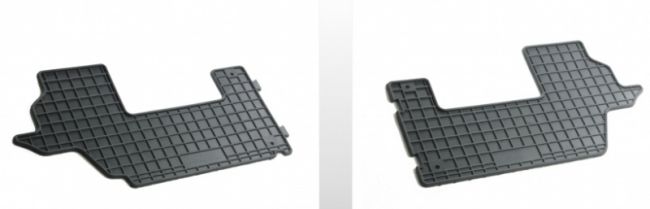 Gumené rohože pre KIA CARENS 2 ks 2013-