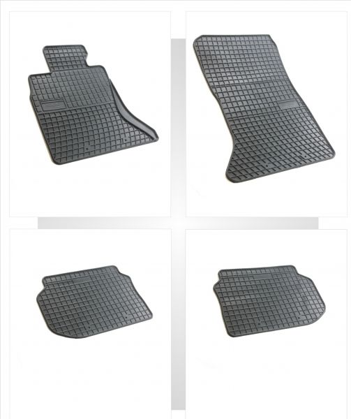 Gumené rohože pre BMW 5 4 ks 2009-