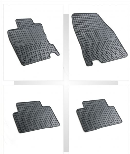 Gumené rohože pre NISSAN QASHQAI 4 ks 2014-