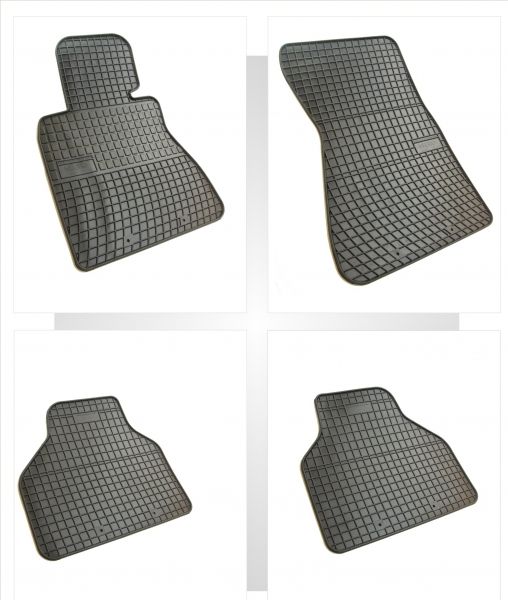 Gumené rohože pre BMW 7 4 ks 2001-2008