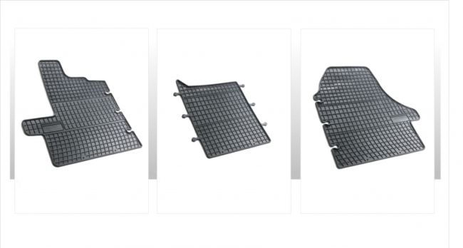 Gumené rohože pre FIAT DUCATO 3 ks 2014-