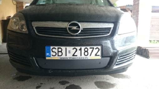 Zimná clona prednej masky pre OPEL ZAFIRA B