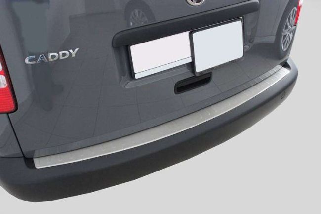 Nerezové kryty nárazníka, Volkswagen Caddy 3