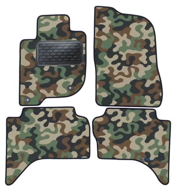 Maskačové textilné koberce pre Fiat Fullback 2016-up 4 ks