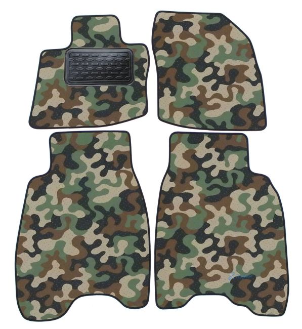 Maskačové textilné koberce pre Honda Civic 3D/ 5D  2007-2012 4ks