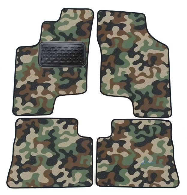 Maskačové textilné koberce pre Hyundai Getz 2003-up 4ks