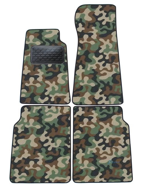 Maskačové textilné koberce pre Jaguar XJ 6/12 1973-1981 4ks